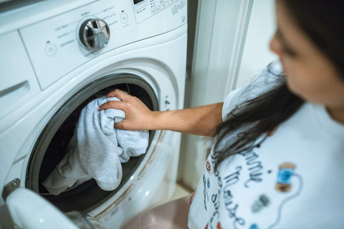 cómo hacer una lavadora de ropa blanca espacio y armonía