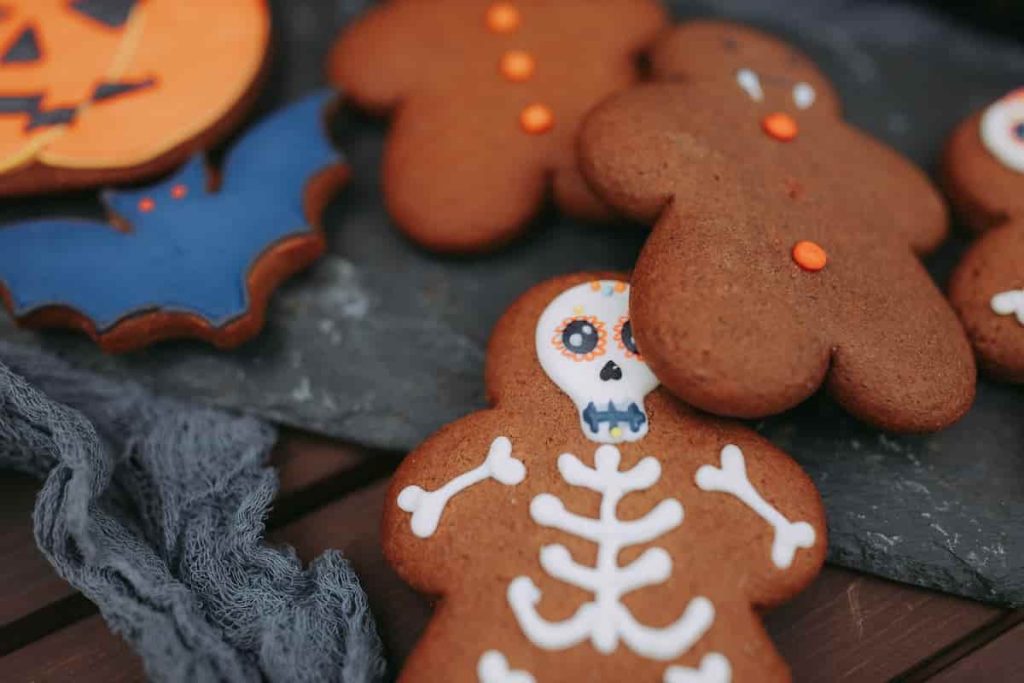 decoración temática fiestas de Halloween galletas espacio y armonía