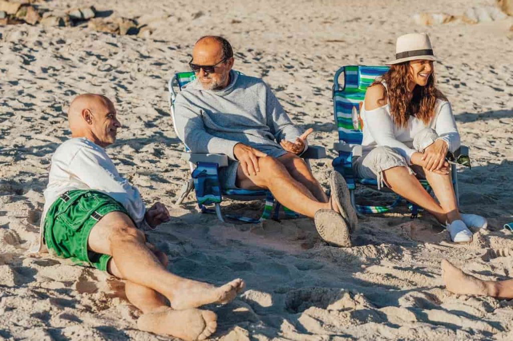 fiesta temática de verano  playa espacio y armonía